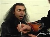Jak vypadá fanouek, kdy mu dá zpvák Metallicy kytaru