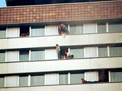 Pi poáru v hotelu Olympik v roce 1995 zemelo osm lidí a 36 jich bylo...