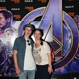 Kristýna Leichtová na premiéře Avengers: Endgame