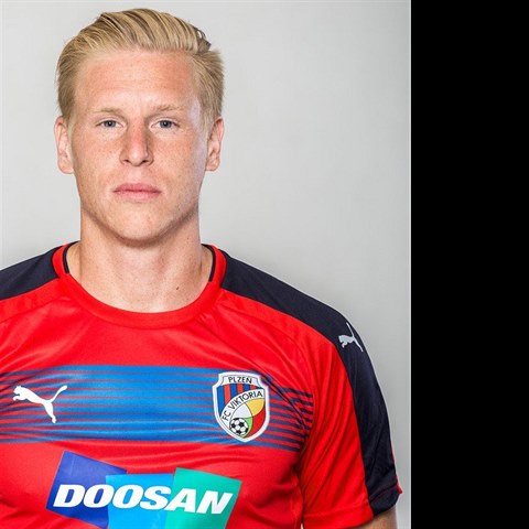 Frantiek Rajtoral v dresu Plzn