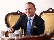 Vladimír Kruli bhem rozhovoru pro Expres.cz.