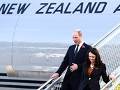 Princ William uctil památku obtí stelby v meitách na Novém Zélandu. A co...
