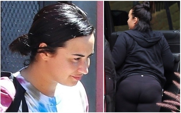 Demi Lovato a její zadnice.