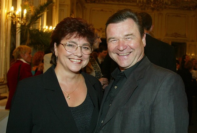 Václav Postránecký se svou ženou Helenou