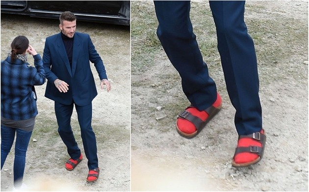 Takhle se te obléká David Beckham.