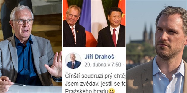 Senátor Jiří Drahoš se přidal do skupiny těch, kteří vidí rudě, když přijde řeč...