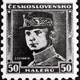 Milan Rastislav Štefánik na známce