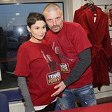 Tomáš Řepka se svou druhou manželkou Vlaďkou Erbovou.