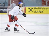 Michael Frolík hraje v NHL za Calgary Flames.