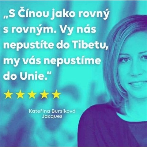 Kateřina Bursíková Jacques horuje za práva Tibetu. Bohužel si spíš než hlasy...
