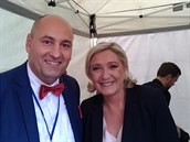 S populární politikou Marine Le Penovou.