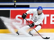 Útoník Calgary Flames Michael Frolík.