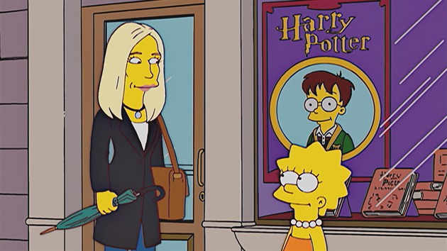 J.K.Rowling se s postavikami potkala v Anglii