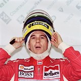 Ayrton Senna zemel v roce 1994.