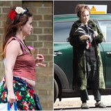 Hollywoodsk hereka Helena Bonham Carter si na eleganci zrovna nepotrp.