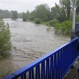 Toky v esku i na Morav zaaly po vydatnch detch rychle stoupat.