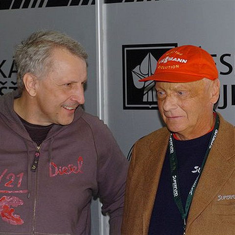 Charouz a Lauda se znali pes dvacet let.