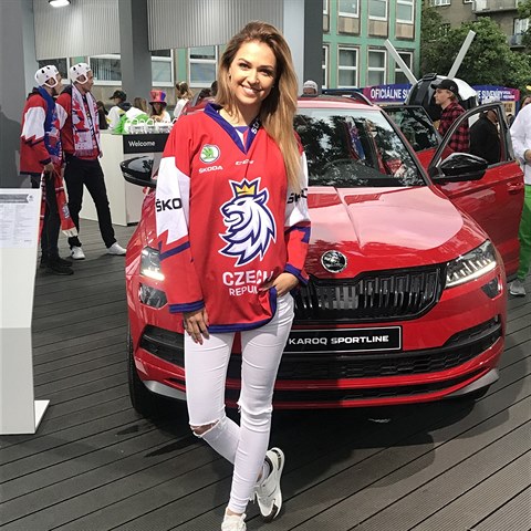 Lucie Kovandov na MS v lednm hokeji v Bratislav
