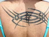 Marcela Bezinová má tlo samé tetování.