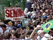 Pro Brazilce byl Senna modlou.