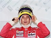 Ayrton Senna zemel v roce 1994.