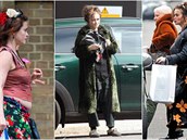 Hollywoodská hereka Helena Bonham Carter si na eleganci zrovna nepotrpí.