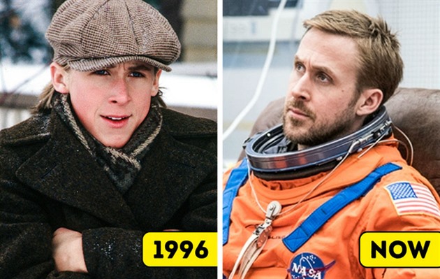 Ryan Gosling je dnes velmi uznávaný herec