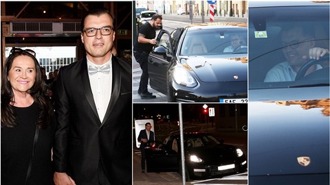 Ondej Koptík vypadá spokojen. Dlá idie a vozí se v Porsche za miliony.