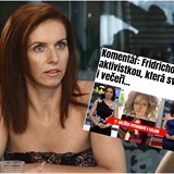 Nora Fridrichov zareagovala na koment Expres.cz.