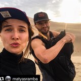 Tereza Voříšková na Instagramu oznámila, že s partnerem Matyášem Rambou čekají...