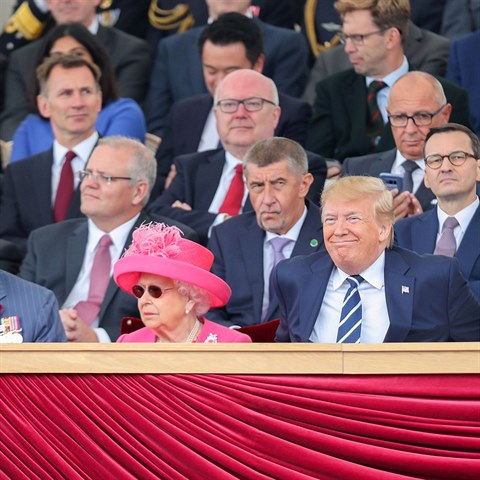 Andrej Babi dchal na zda krlovn i Trumpovi.