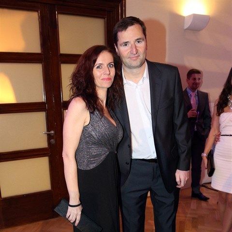 Nora Fridrichov s partnerem Robertem Zrubou