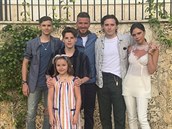 Klan Beckhamových: Victoria, David, Brooklyn, Romeo, Cruze a Harper