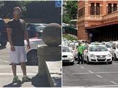 Taxiká Jorge ze panlského msta Vigo je hvzdou sociálních sítí. Jeho reakce...