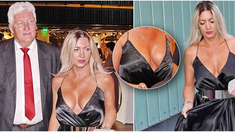 Trenér Milo íha vyvedl na galaveer svou sexbombu: Soa ukázala výstavní dekolt a kalhotky!