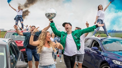 Na D1 bylo nezvykle veselo!