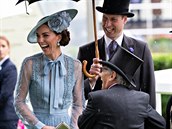 Kate Middleton s princem Williamem vypadají astn.