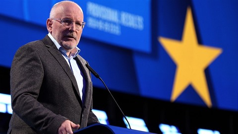 Socialistický kandidát na post éfa Evropské komise Frans Timmermans
