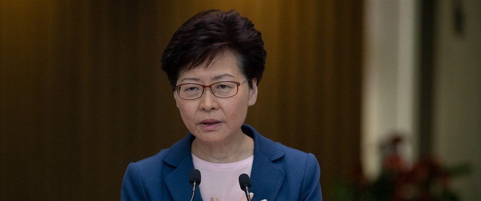 Správkyn Hong Kongu Carrie Lam oznaila kontroverzní návrh zákona za mrtvý.