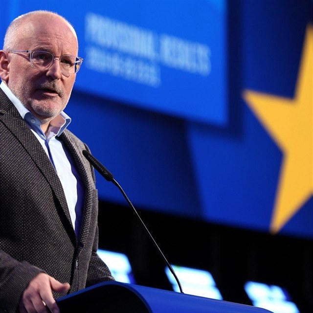 Socialistick kandidt na post fa Evropsk komise Frans Timmermans