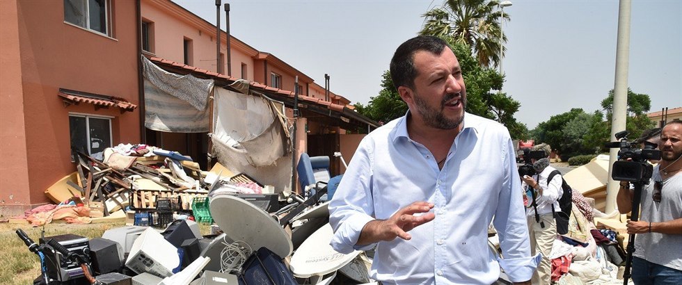 Italský ministr vnitra Matteo Salvini je velkým odprcem benevolentního...