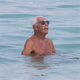 Giorgio Armani na dovolen