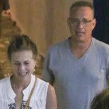 Tom Hanks se enou Ritou Wilson na dovolen v ecku