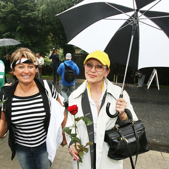 Vlasta Kahovcov a Jarmila Gerlov se spolu dodnes kamard.