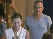 Tom Hanks se enou Ritou Wilson na dovolené v ecku