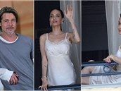 Brad Pitt si stuje na vk, ale poád je to tramák. To Angelina Jolie vypadá...