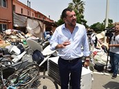 Italský ministr vnitra Matteo Salvini je velkým odprcem benevolentního...