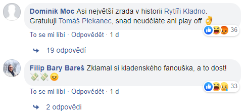 Nkte jeho pestup vid jako nejvt zradu v historii Kladna.