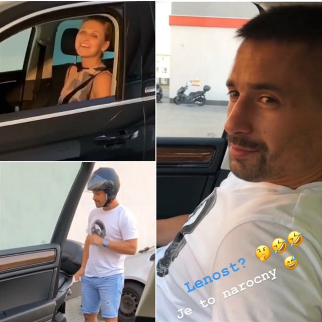 Tom Plekanec a Lucie afov bav na Instagramu.