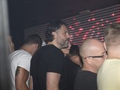 Jaromír Jágr byl na oslav DJ Uwy pímo v obleení en.